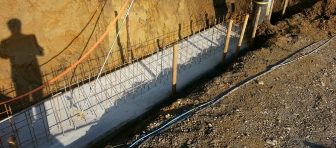 Heute wird wieder betoniert!