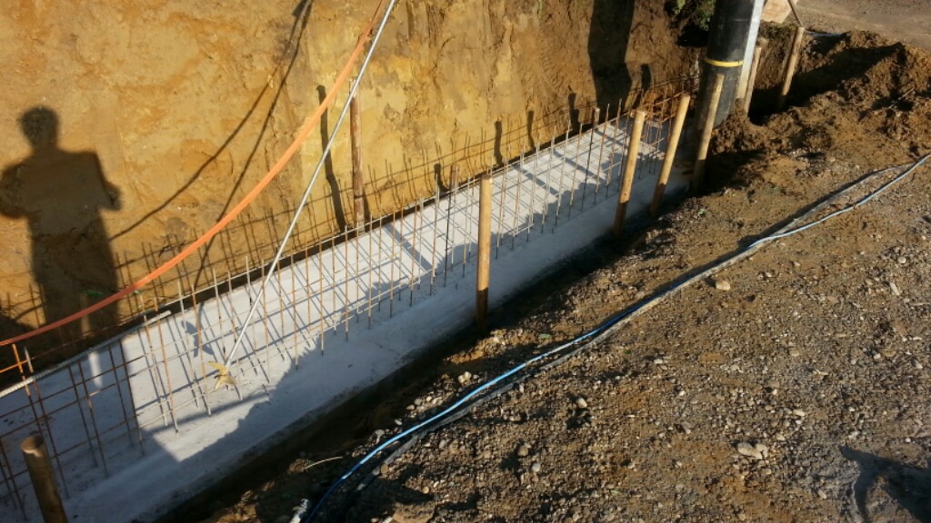 Heute wird wieder betoniert!