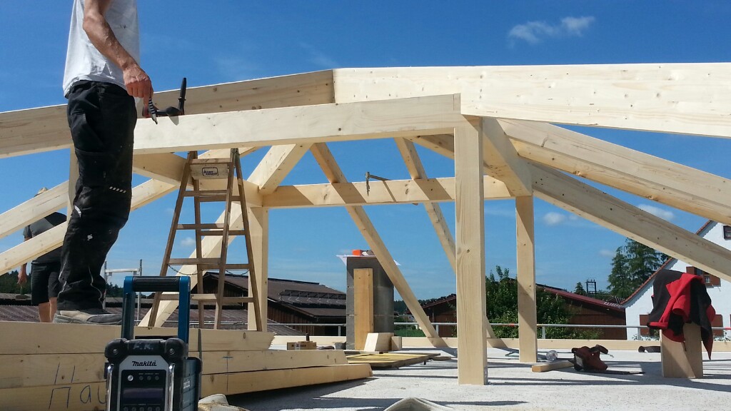 Unser Dachstuhl – Dachdämmung