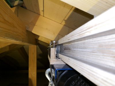 „Lastenaufzug“ für die Garage – Andis Projekt-Blog