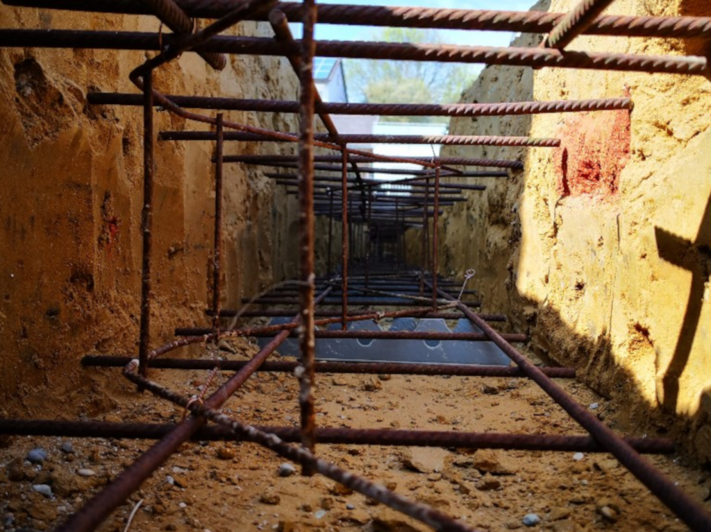 So, und jetzt wieder mit Armierung!