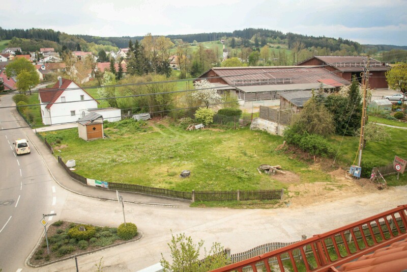 Unser Grundstück am 03.05.16